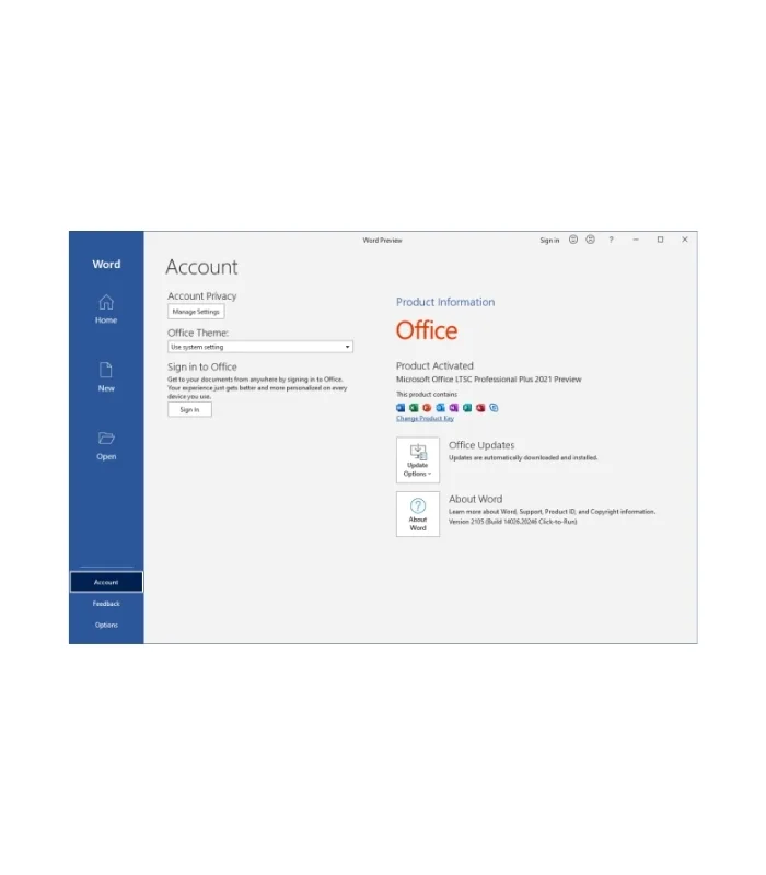 Microsoft Office 2021 Professional Plus Product CD Key (one time activation) - Image 2