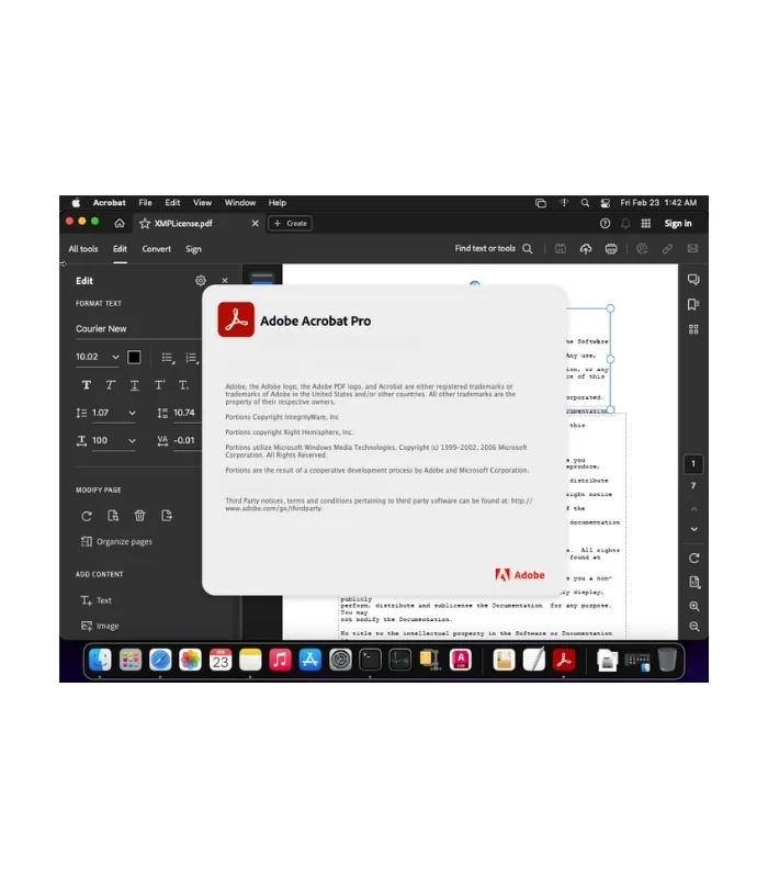 Adobe Acrobat Pro DC 2022 Full Version For MAC M2 - Image 3