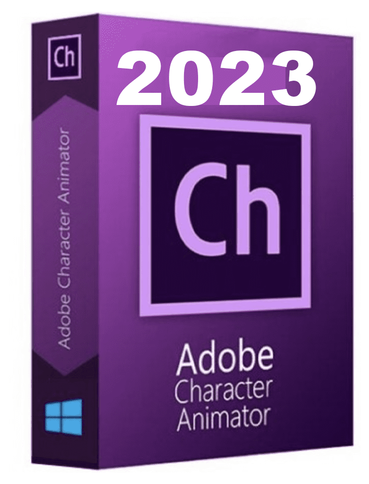Adobe Character Animator 2023 for Windows lifetime licence activation