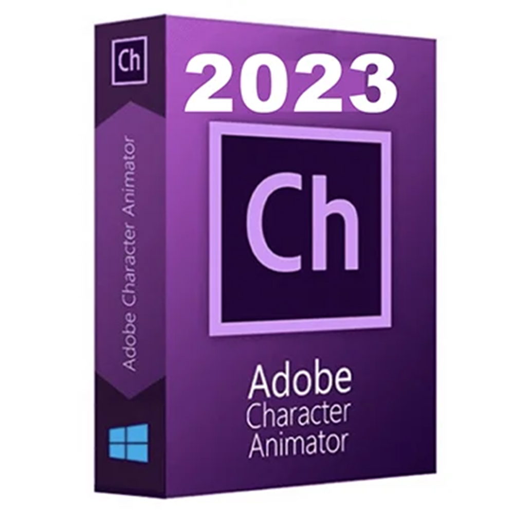 Adobe Character Animator 2023 for Windows lifetime license activation