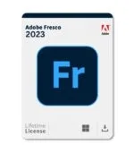 Adobe Fresco 2023 v4 lifetime license for windows