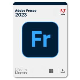 Adobe Fresco 2023 v4 lifetime license for windows