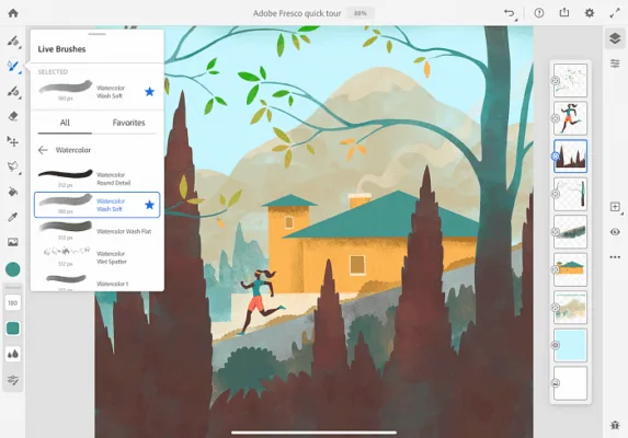 Adobe Fresco 2023 v4 lifetime license for windows 2 Adobe Fresco2