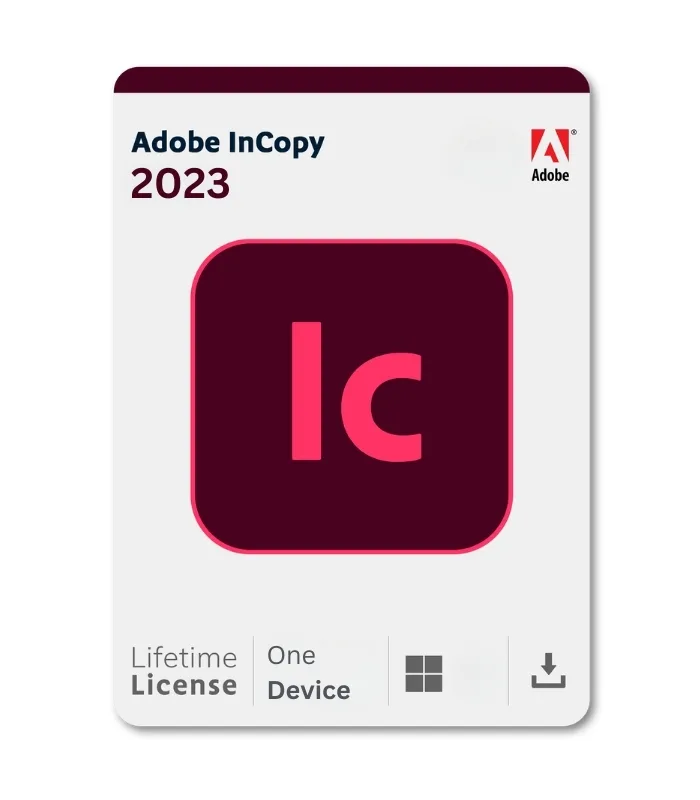 Adobe InCopy 2023 Full version lifetime activation for Windows