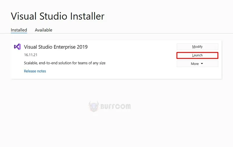Microsoft Visual Studio Enterprise 2019