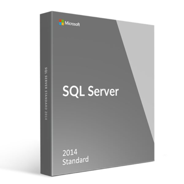 Microsoft SQL Server 2014 Standard License