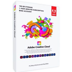 Adobe Creative Cloud for Windows/Mac (1-User) 1 Year Subscription