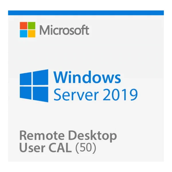 Microsoft Windows Server 2019 50 user CALs Lifetime License Key