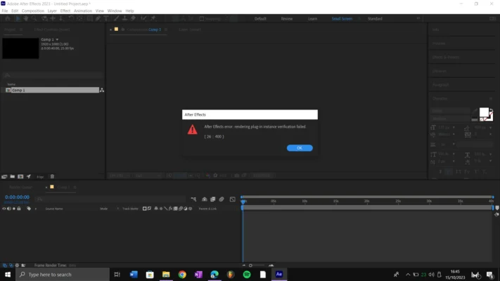 ae keeps quitting on me with both 2023 and 2024 versions v0 0owqzthe0eub1