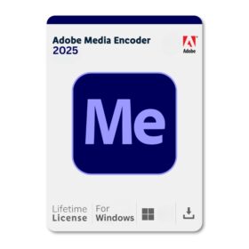 Adobe Media Encoder 2025 Lifetime Activation for Windows