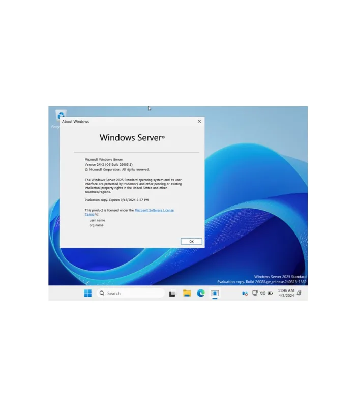windows server standard 2025 1