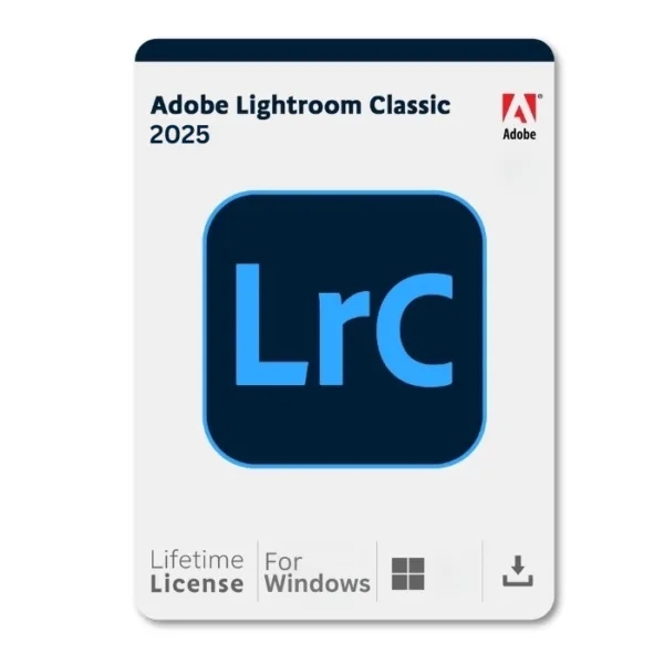Adobe Lightroom Classic 2025 Lifetime Activation for Windows