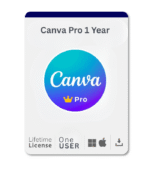 Canva Pro 1 Year Subscription