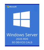 Microsoft Windows Server 2025 50 Device CALs Lifetime License Key