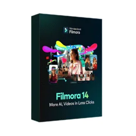Wondershare Filmora 14 Video Editor 1 Device 1 Year License