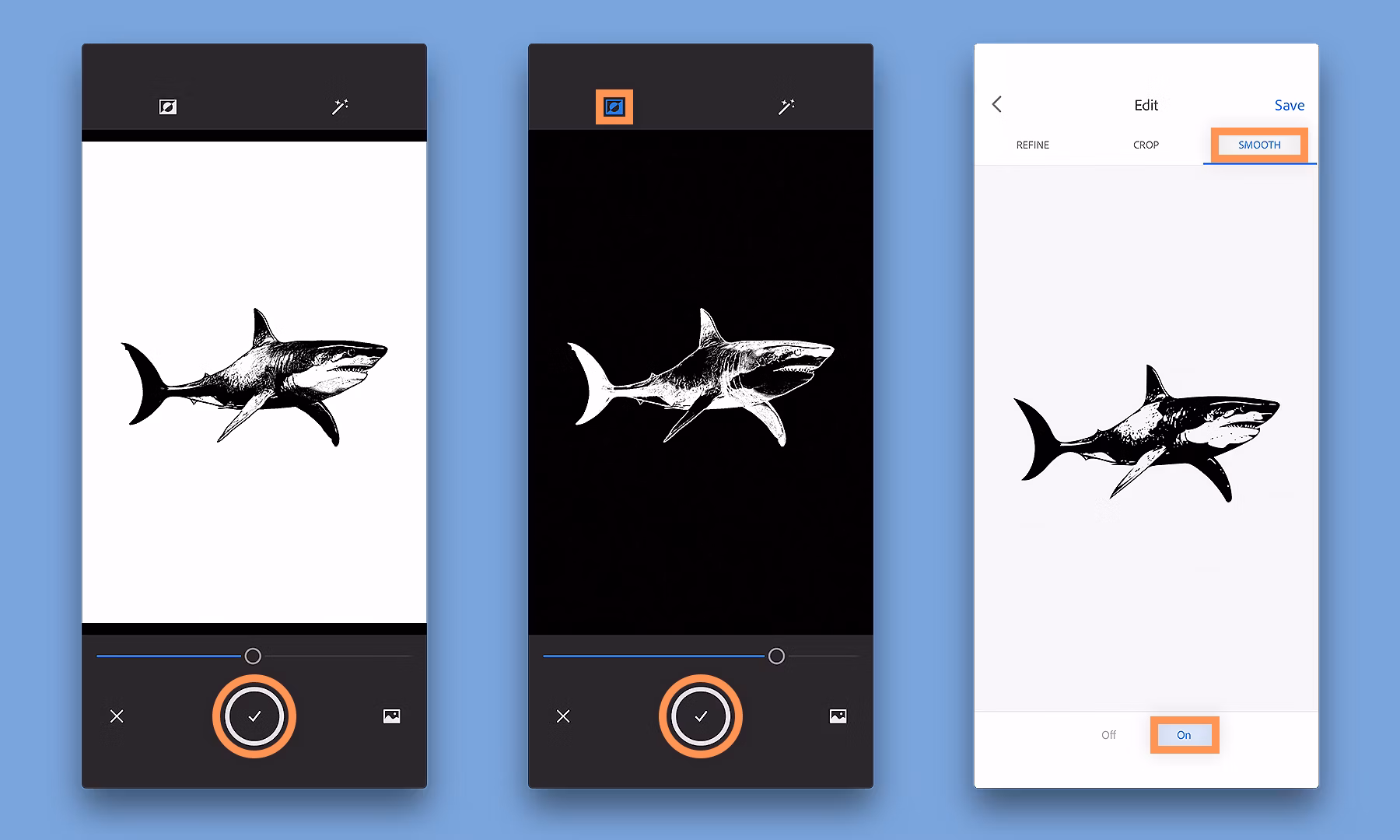 capture grab colors themes shapes step1