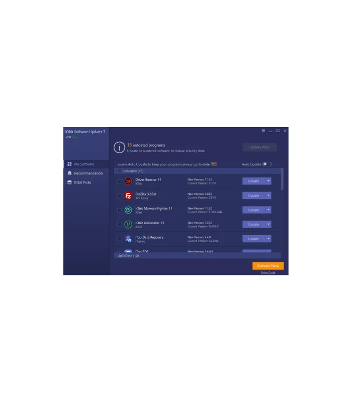 IObit Software Updater Pro Lifetime License Windows - Image 2