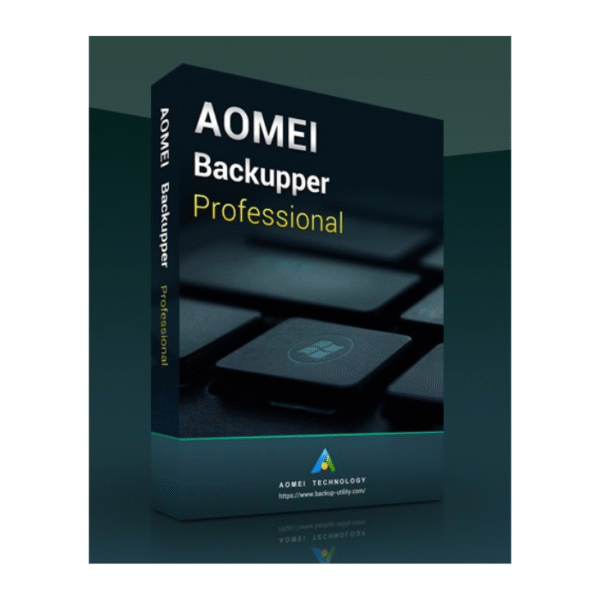 AOMEI Backupper Professional 1 PC 1 Year License
