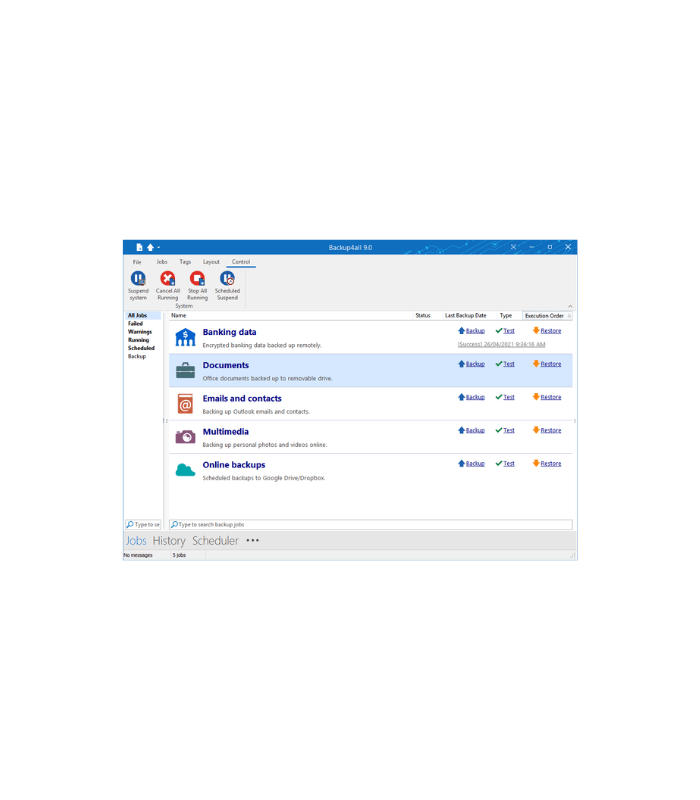2025 (74) Backup4all Lite Lifetime License for Windows - Image 3