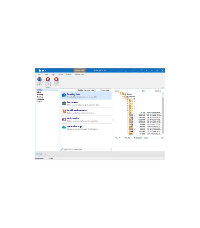 2025 (75) Backup4all Lite Lifetime License for Windows - Image 2