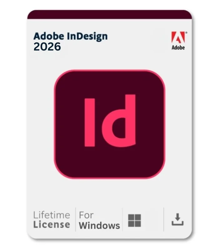 Adobe InDesign 2026 Lifetime Activation for Windows