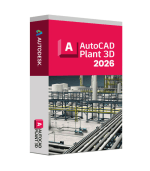 Autodesk AutoCAD Plant 3D 2026 PC 1 Device 1 Year